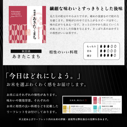 【特別な贈りもの】食べ比べセット 2合×3銘柄